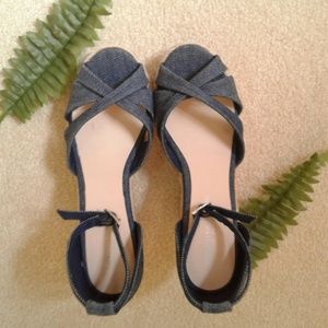 🛍Christian Siriano for Payless Denim Espradills